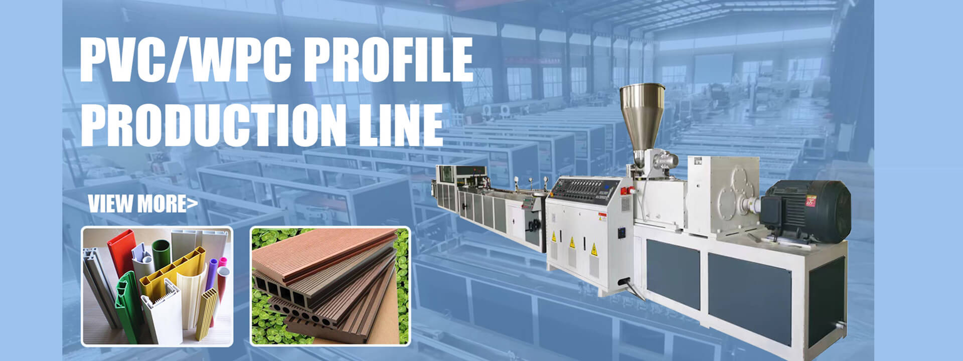 PVC-WPC PROFILEP RODUCTION LINE